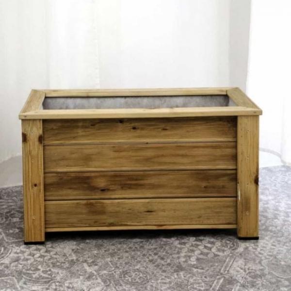 방부목 화분 80x40x45 길거리화분 베란다텃밭