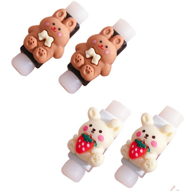 단선 방지 캐릭터 보호 캡 정리 수납