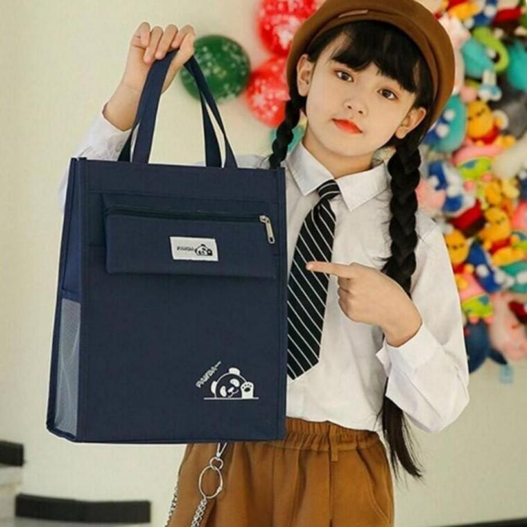 팬더 스터디보조가방 학생 학원가방 실내화주머니 신발주머니