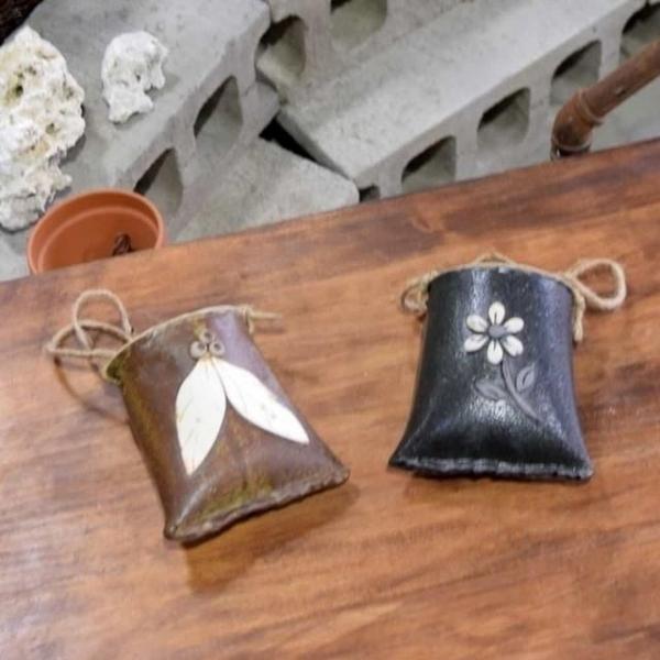 도기 화분 걸이 10x13 미니꽃화분 다육이화분