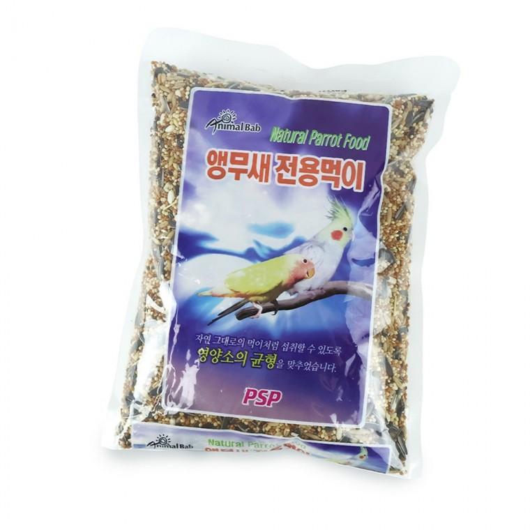 앵무새 사료 700g 다용도 앵무새사료 사료700g 생활용품 정리