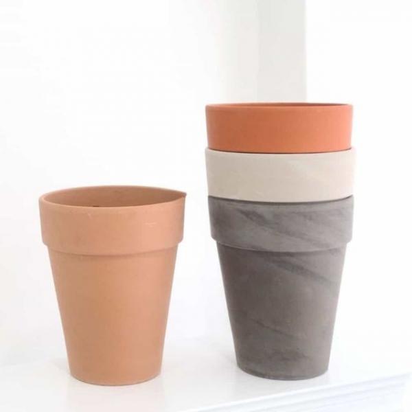 표준형 토분 38x45cm 화이트화분 빈티지화분