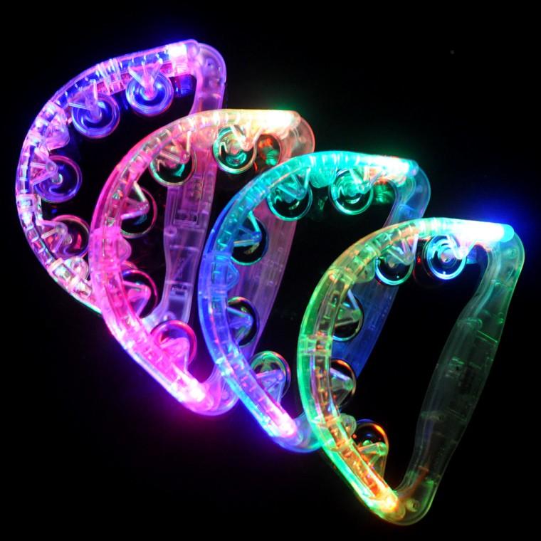 노래방LED탬버린(22cm)탬버린 노래방 리듬악기 LED