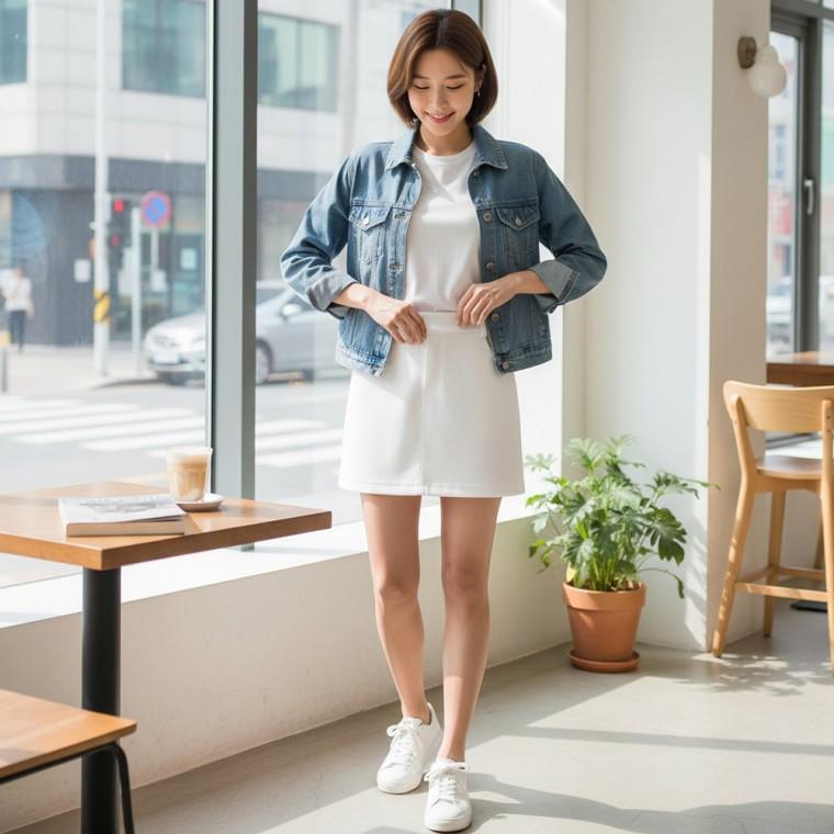 레인클 데이지 속바지 미니 스커트 SD-260520