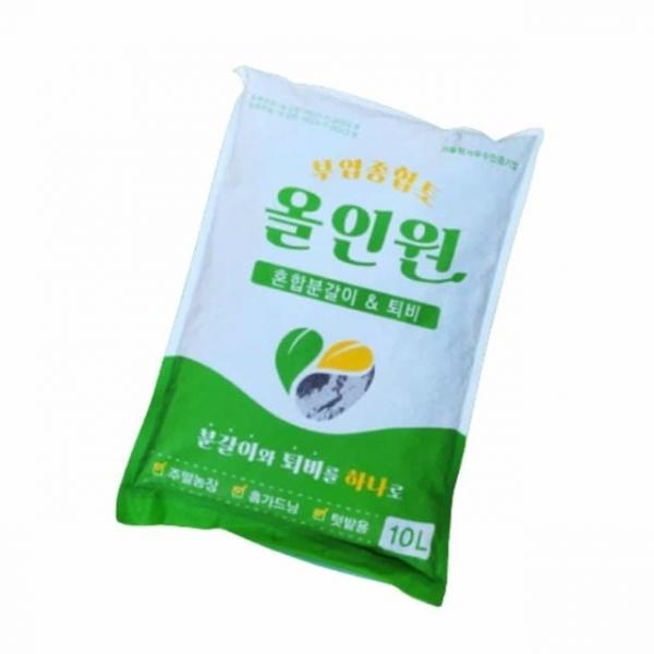 10L 혼합 분갈이 흙 방울토마토흙 화분흙