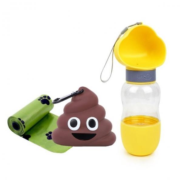 강아지 외출 필수템 물통 배변키트 세트 500141