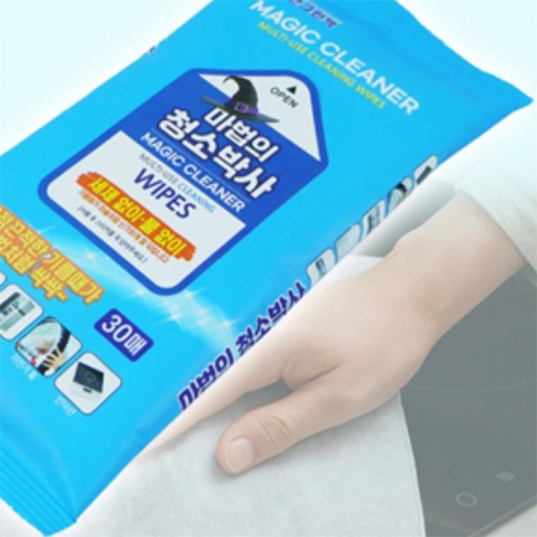 청소 시트 30매 청소시트 생활용품 정리 시트30매 수납