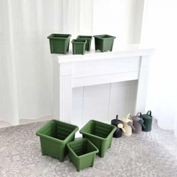사각 포트 화분 24x20 사각화분 심플한화분