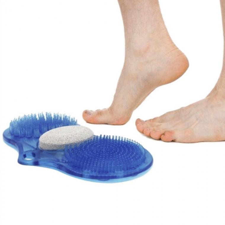 발뒤꿈치 풋매트 세척용