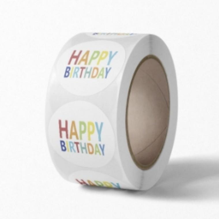 풍선 스티커 생일 축하 파티