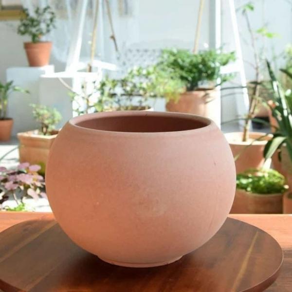 토분 볼 15x14cm 예쁜토분 원형토분