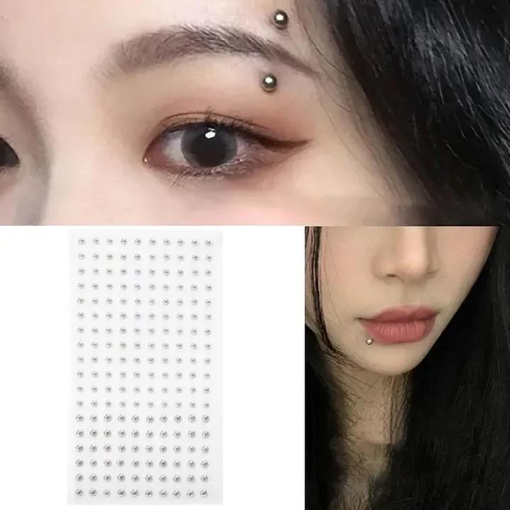 피어싱 스티커 165p 귀안뚫는 붙이는 피어싱 귀찌 귀꾸 코꾸 코찌 스티커 귀걸이 악세사리
