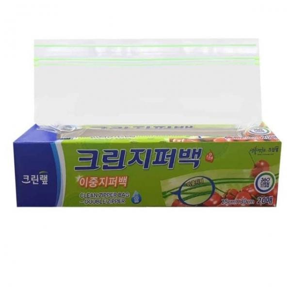 지퍼백 대 25x30cm 20매 지퍼비닐 비닐지퍼백