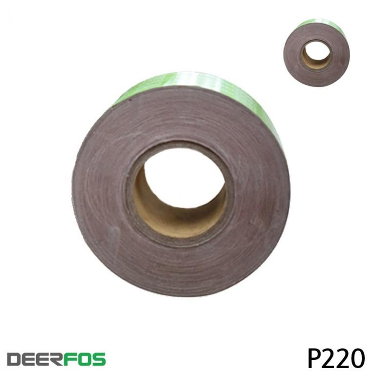 롤사포 100mm x 36.5M 220방 연마지 나무사포 롤샌딩지