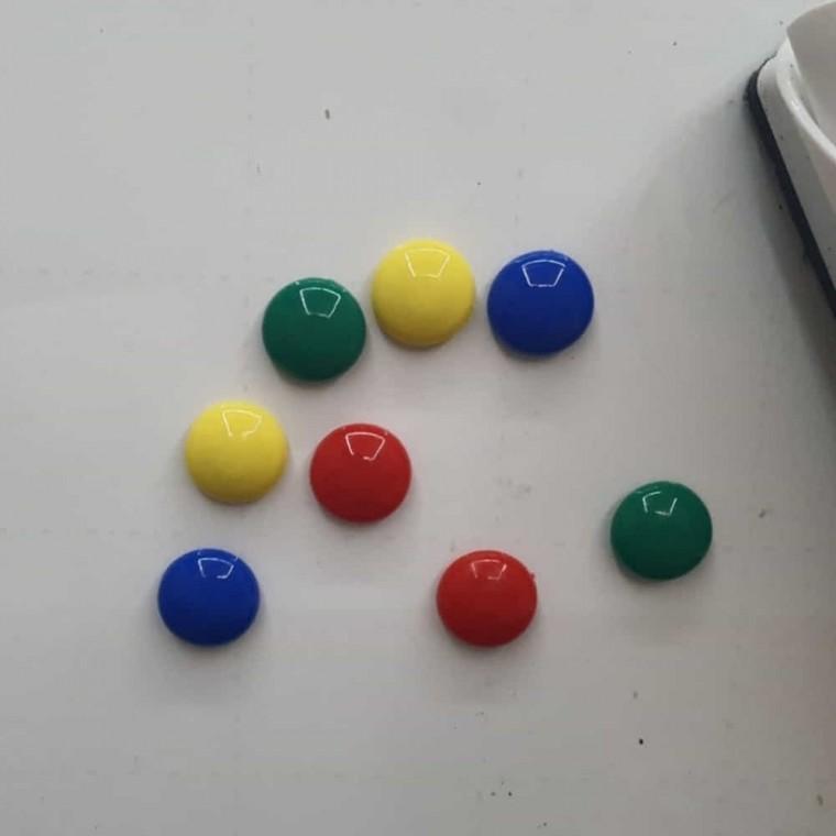 동전자석 2cm 80P 마그네틱자석 네오디움자석