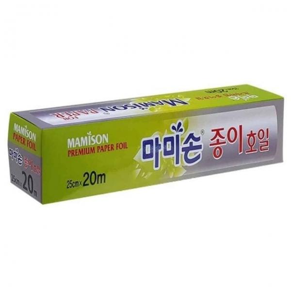 종이호일 25cm x 20m 오븐종이 구이용호일