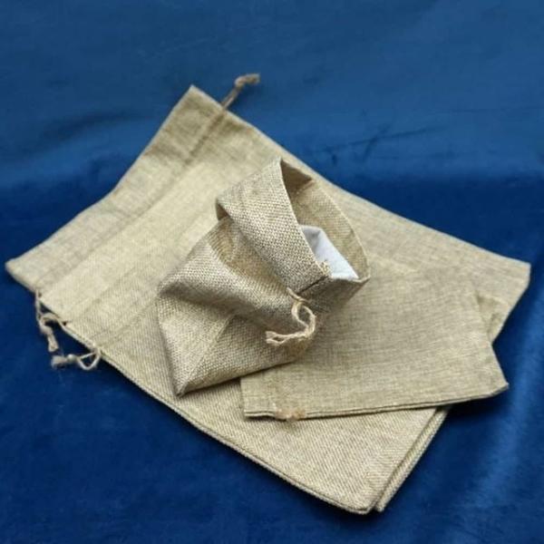 화분 소품 커버 21x32 커피콩자루 원예장식소품