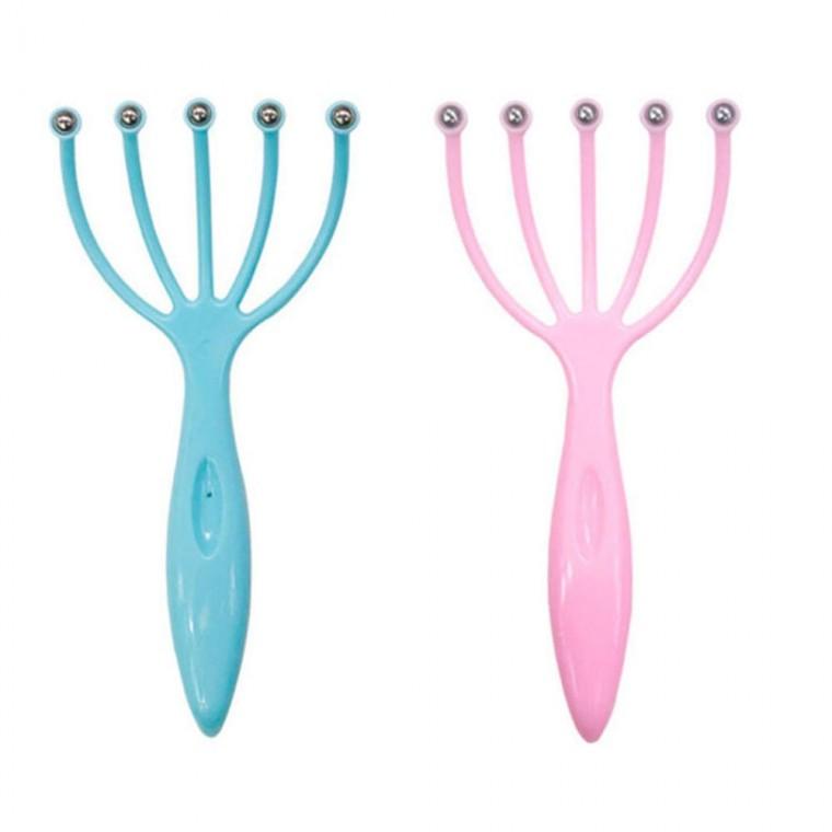 두피 시원한 마사지기 쿨링 관리기 지압 머리 두피 관리기 안마 지압 용품