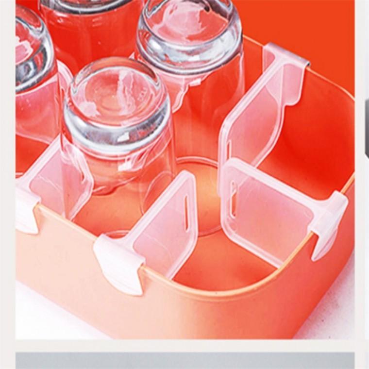 냉장고 분할 클립 4입 생활용품 클립형 수납 정리 분할클립