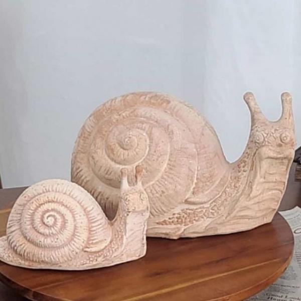 테라코타 오브제 달팽이 대 카페인테리어소품 인테리어소품매장