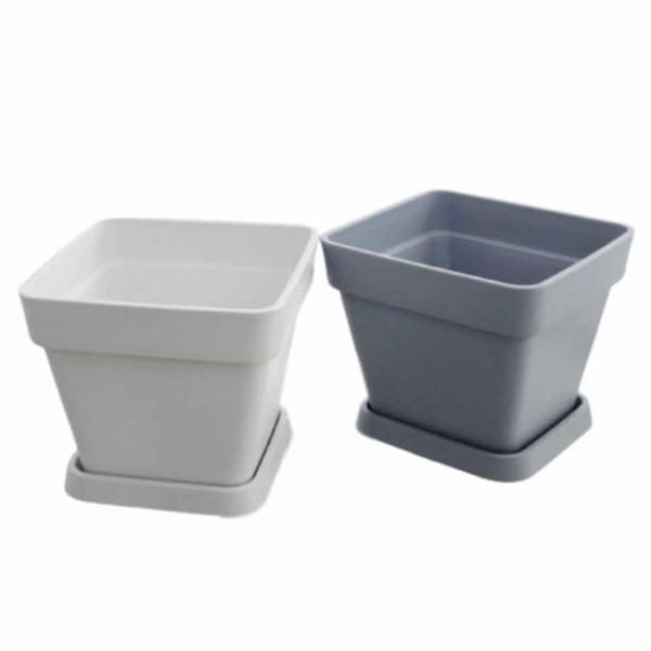 정사각 화분 21x21x18 심플한화분 깔끔한화분