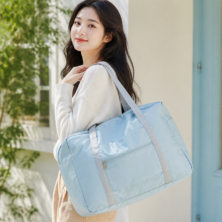 기내용 접이식 여행가방 캐리어 결합 보조백 트래블 숄더백 수납 파우치