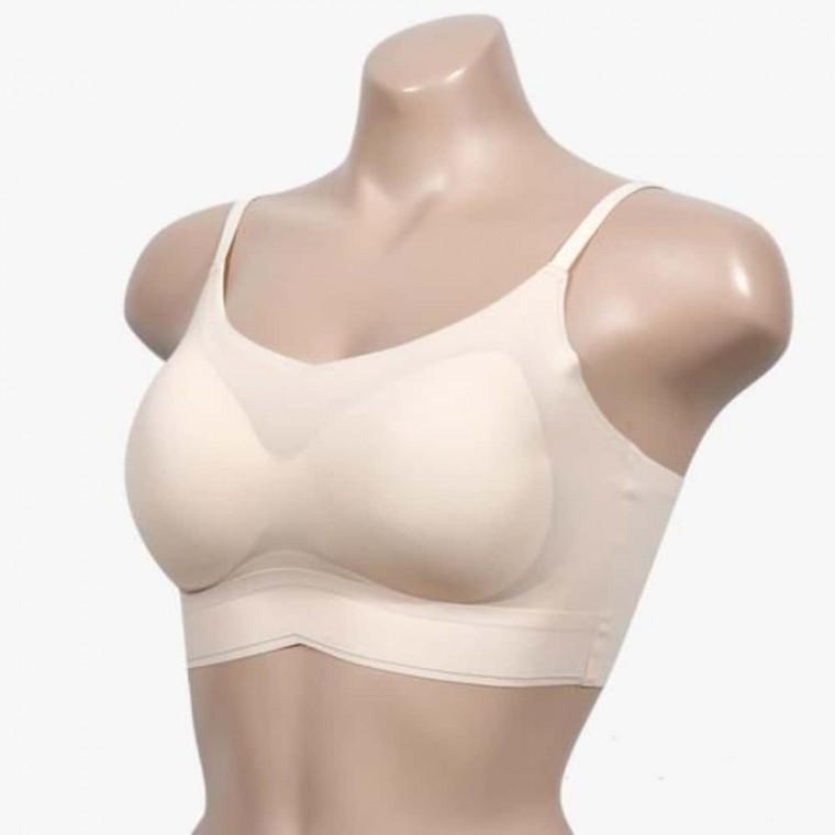노와이어 몰드 브라 패드일체형브라 요가브라탑 노와이어브라탑