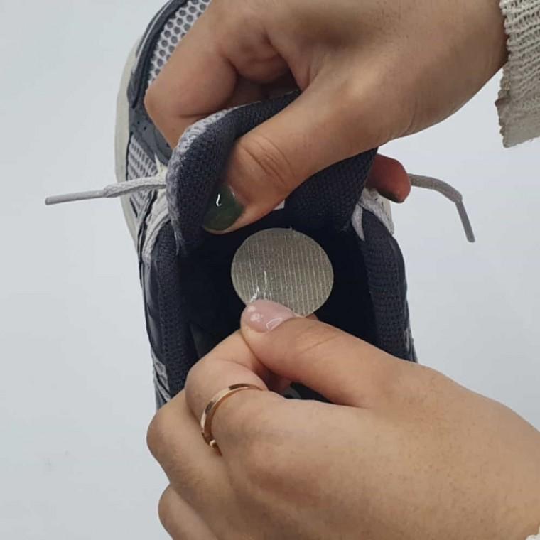 운동화 수선패치 그레이 운동화수선패치 원형패치
