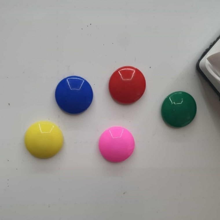동전자석 3cm 50P 보드자석 둥근자석