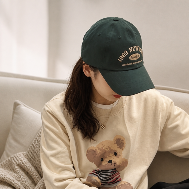 로고 볼캡 야구모자 남녀공용 무지 데일리 골프 캡모자 5종