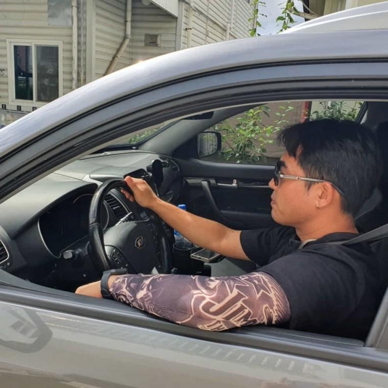 별모양 문신 팔토시 패션팔토시 손토시