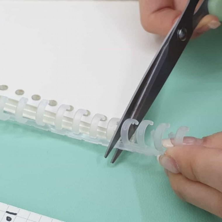 루즈링 투명 12mm 스프링제본 제본스프링