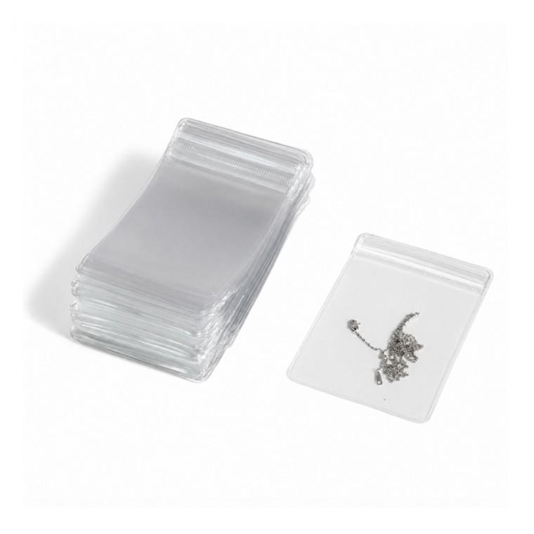 투명 악세사리 보관 지퍼백 7x10cm 100P 휴대용 주얼리 파우치