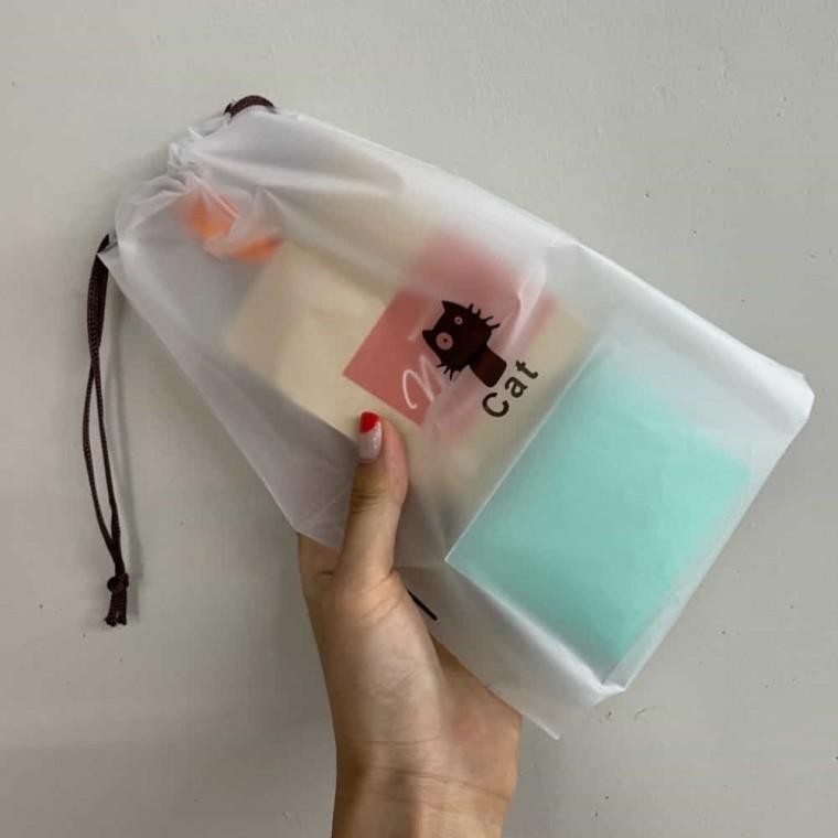 캣츠 복조리 파우치 소 선물포장주머니 화장품파우치