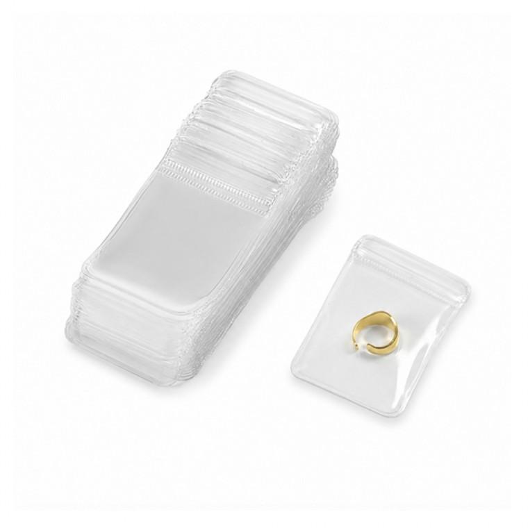 투명 악세사리 보관 지퍼백 5x7cm 100P 휴대용 주얼리 파우치
