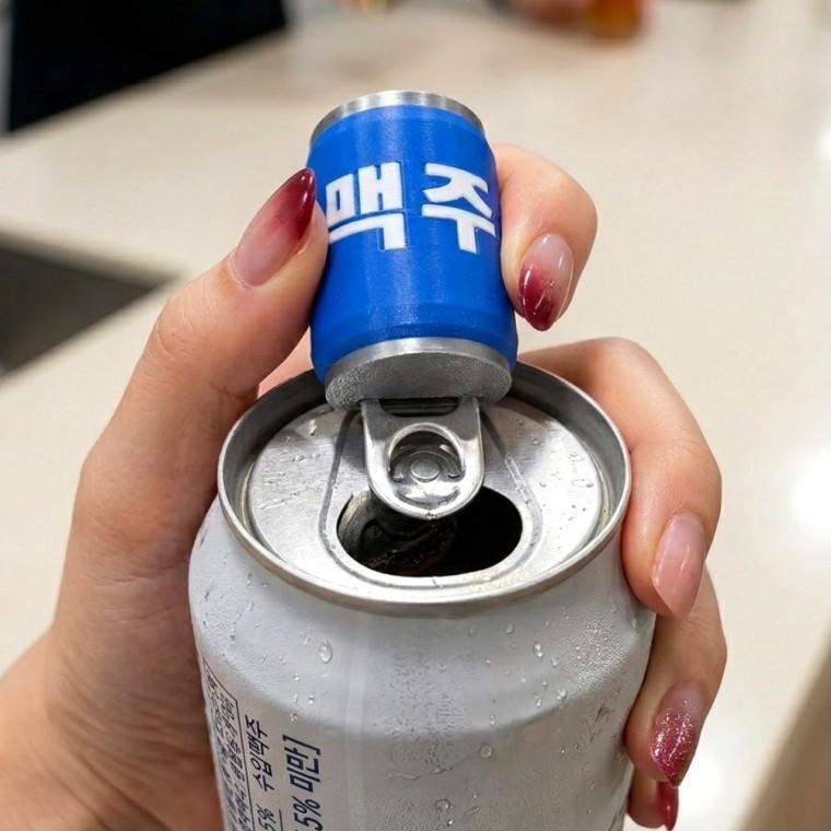 캔 오프너 키링 다용도 캠핑 용품 맥주 병따개 휴대용 액세서리 백참 고리 금속 캠퍼