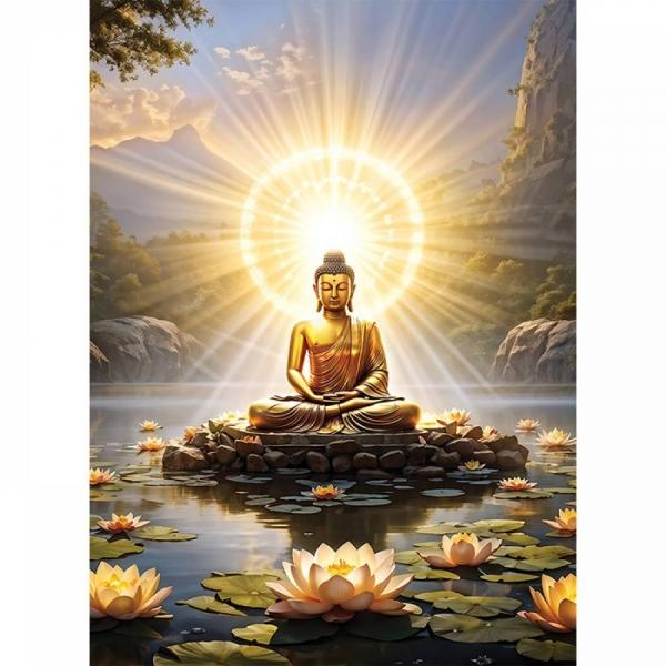 명상하는 부처님 미니 직소퍼즐 1000피스 불교