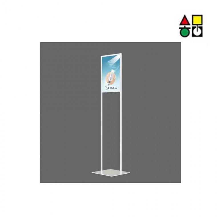 삼화 삽입식 슬림형 모던입간판 A3 백색 SMDW-22