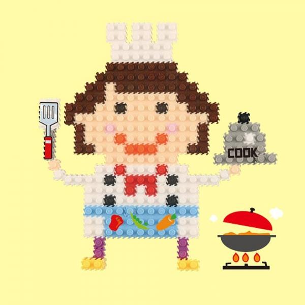 6500 유니블럭 요리사