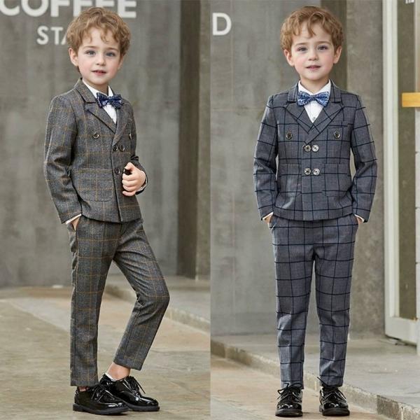 레바 윈도우페인 빅포켓 정장 턱시도 풀세트(자켓