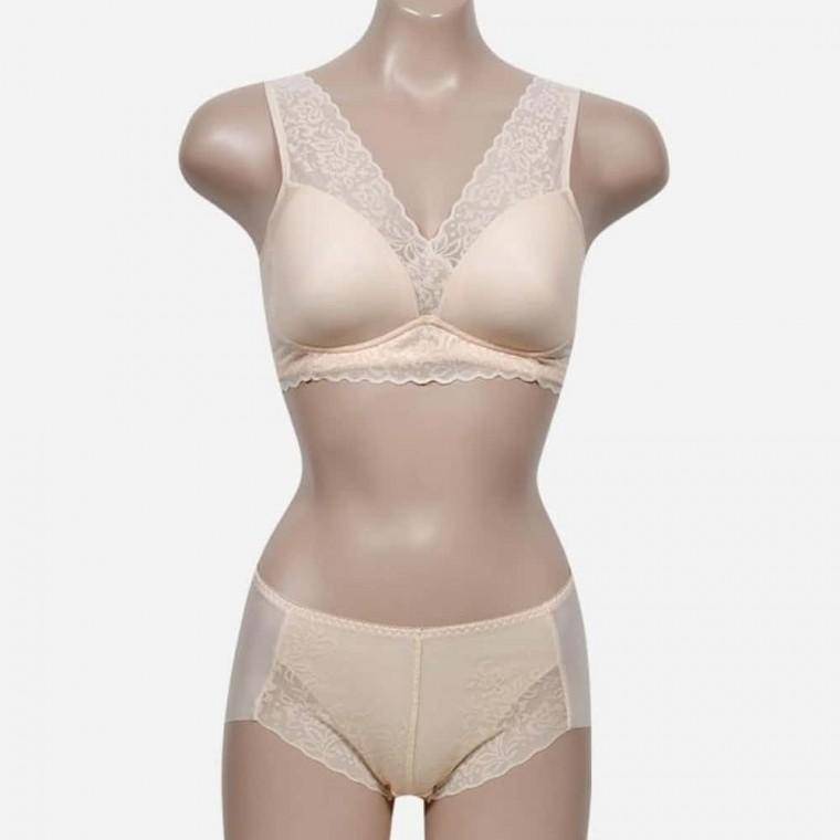 여성 몰드 브라팬티세트 브라속옷 브레이지어 브라자