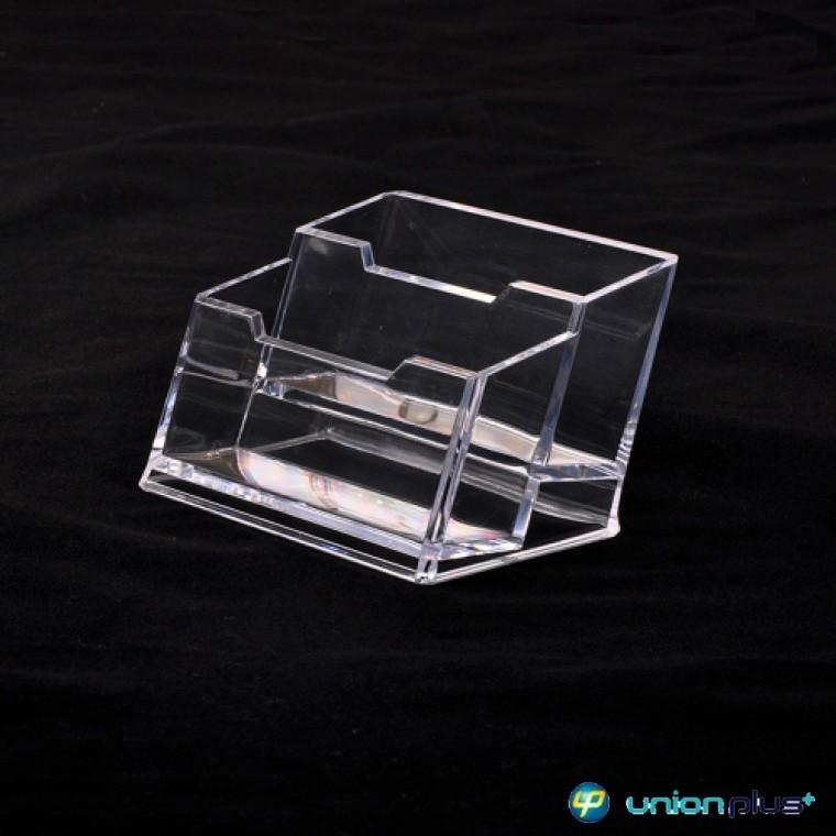 아크릴 명함꽂이 2단 거치대 110x65x70mm NC02
