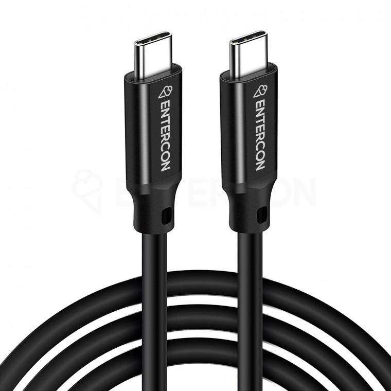 엔터콘 USB C to C 케이블 PD 고속충전 100W 4K 데이터 3.2 Gen2