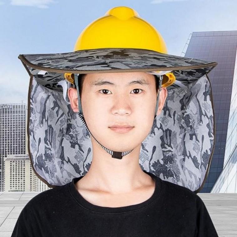 썬캡 땀받이 쿨링 목그늘 썬블럭 햇빛가리개 그늘망 안전모 하이바 차양 그늘막