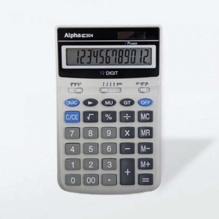 1136940 IC-304 알파 12단 계산기