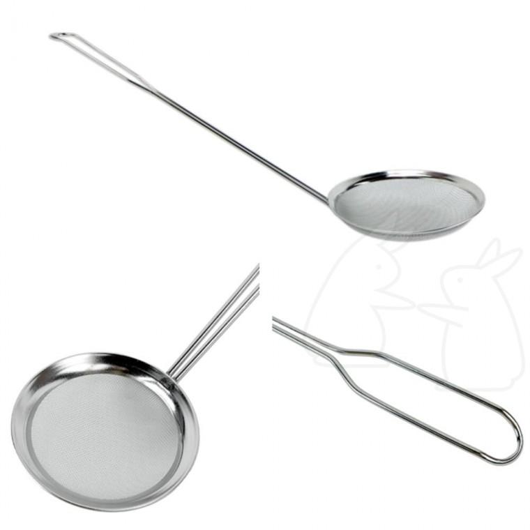면 채망 찌꺼기 건지개 국자 스텐 거품 건지기
