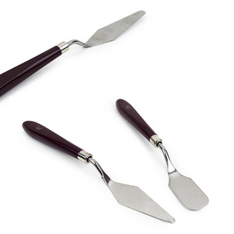 스패츌라 미술도구 아크릴물감 파레트 나이프 유화 조객칼 5종