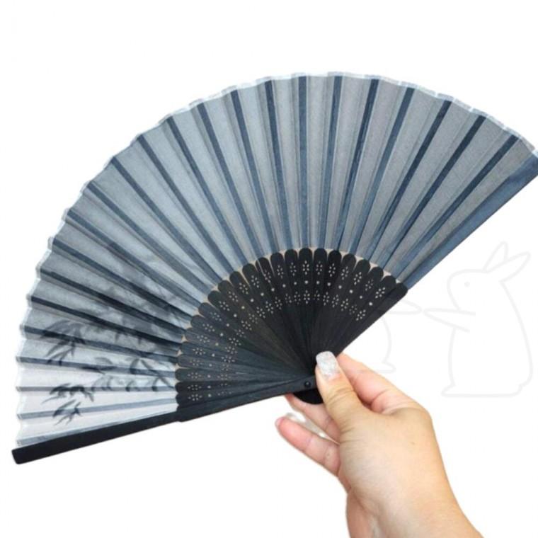접이식 부채 블랙 전통 인사동 손부채 합죽선 외국인선물