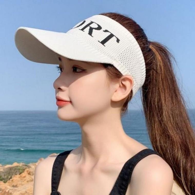 햇빛차단 패션 니트 여름모자 UV차단 모자 와이드