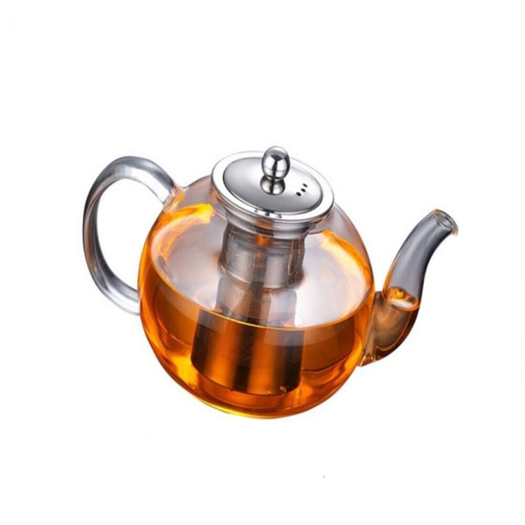 내열유리 차주전자 1.2L 유리차주전자 티메이커 내열유리티포트